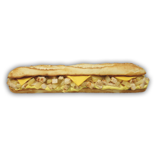 Curry Huhn Baguette
